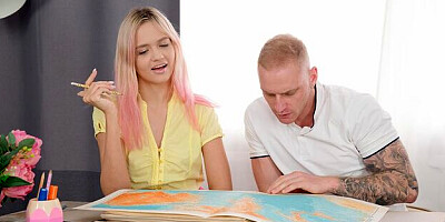 Fuck Studies featuring Novella Night's straight hair xxx