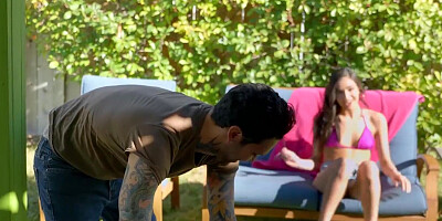 Foxy brunette Emily Willis is being fucked by that inked stallion