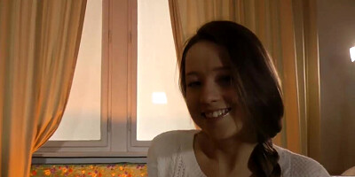 Casted stunning eurobabe gives geriatric head