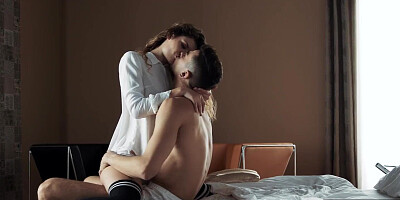 Watch this demanding beauty get fucked to a wild creampie orgasm