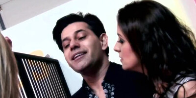 Pretty horny babes get wild and want to get part in a group