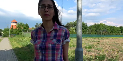 Public Agent Cash Convinces Slim Beauty to Bounce her Pussy on Agents Cock