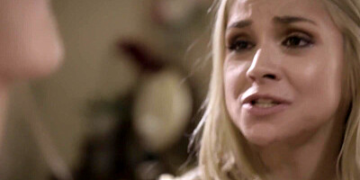 A pair of dazzling blondes are deriving a great amount of pleasure from sapphic love