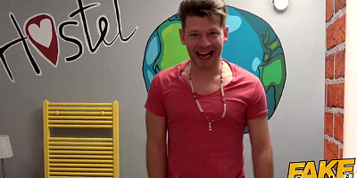 Fake Hostel Sexy little Mexican Fucks a Big Cock while Friend Sleeps