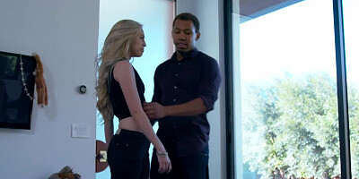 Petite Blonde Fucks BBC Lover At Family Home - Lyra Law - DarkX