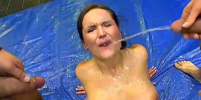Compilation of slutty chicks who love getting pissing treatment after sex