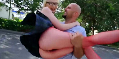 MOFOS - Small Skater Teen Alice Pink gets Dominated Big Big Cock