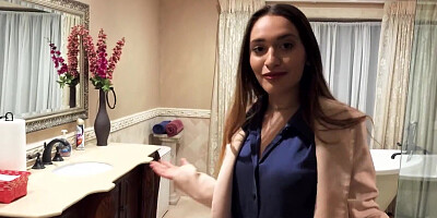 Real estate agent would do anything to impress her client