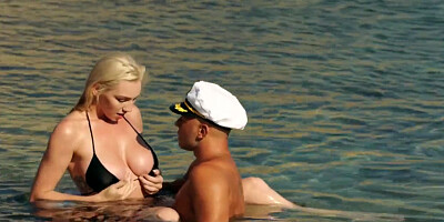 Kendra Sunderland Passionate Sex on a Beach