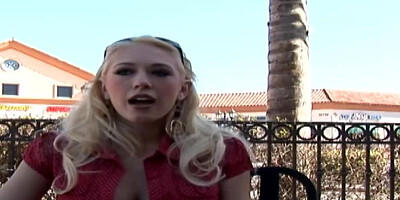 Barry Scott licks Kagney Linn Karter and pokes her with his BBC