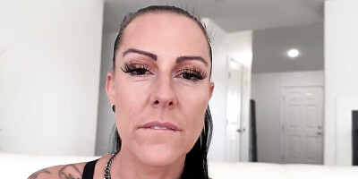 Bewitching Texas Patti's long legs scene