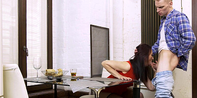 TUTOR4K. Lady pretended to be a tutor but was figured out and fucked