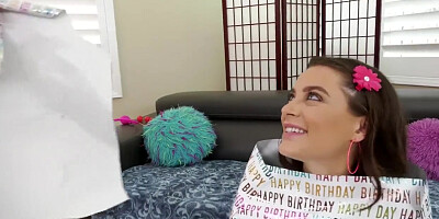 Mark Wood Gifted Lana Rhoades Ravenous Asshole for his BDay!