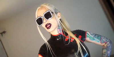 Sabrina Sabrok goddess in latex fucking