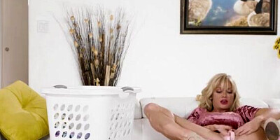 Mommy is playing naughty lesbian games with her petite stepdaughter