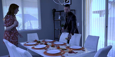 Foster parents prepared a kinky welcoming party for a young teen sweetheart