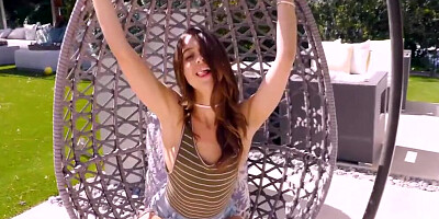 Riley Reid and Lana Rhoades are happy to share that hard cock