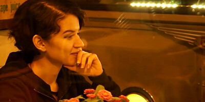 Lovely amateur babe is rubbing her puss in this homemade video