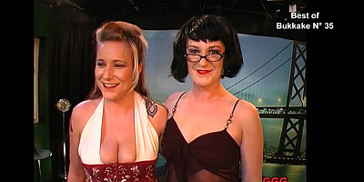 Good old School Bukkake - German Goo Girls