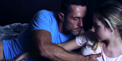 Horny dad fell in love with one of her daughter's teen friends