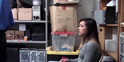 Asian MILF will have to suck off a police officer to avoid jail time