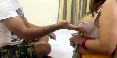 BBW Hindu woman strip nude and engages in amateur sex
