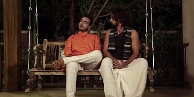Desi princess is passionately kissed by a handsome man before romantic sex