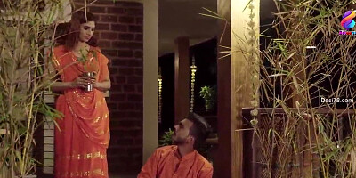 Desi princess is passionately kissed by a handsome man before romantic sex