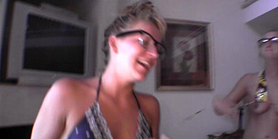 Fun And Cute Party Sluts After Day Drinking Back At My Place