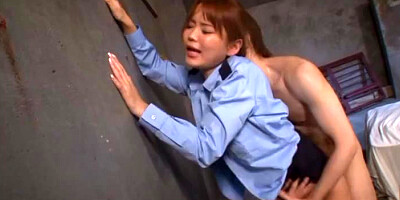 Emiri Okazaki hot Asian milf in a police costume fucks hard