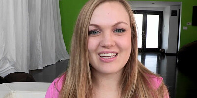 Bigcock loving pudgy teen 18+ swallowing sperm