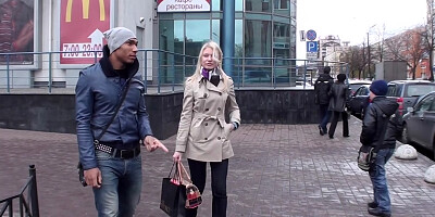 Iry in blonde slut enjoys pick up sex with some guy