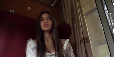 Vanessa Alessia - A Quickie On A Fast Train
