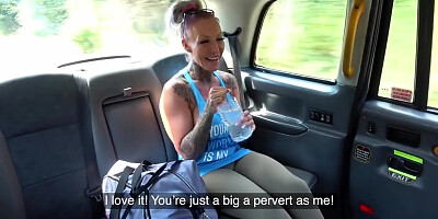 Tattooed Damsel With Big Coconuts Gets Roughly Fucked