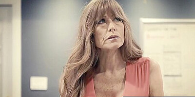 Seth Gamble In Mature Secretary Let Her New Boss Fuck Her In His Office To Keep Her Job