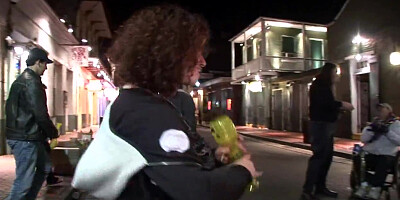 SpringBreakLife Video: Mardi Gras Street Flashers