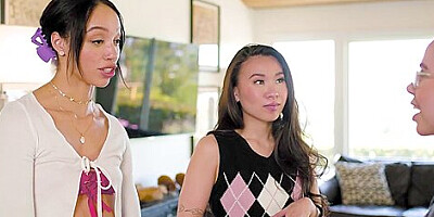 Kimmy Kimm And Alexis Tae - Black Lesbian Teen 18+ Thanks Hot Asian Teen 18+
