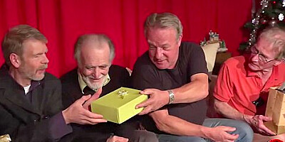 Old Young Orgy 9 Old Men 2 Teens 18+ Hardcore Christmas Group Fuck Special