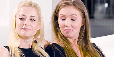Trimmed Pussy Action With Charming And From With Charlotte Stokely, Lena Paul And April Oneil