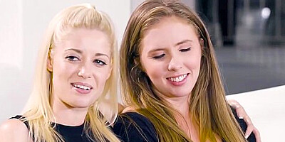 Trimmed Pussy Action With Charming And From With Charlotte Stokely, Lena Paul And April Oneil