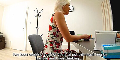 Stepmom Has Dirty Fun With Creditor Who Drills Her