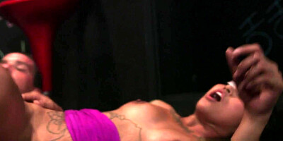 Ramon Nomar & Krissie Dee in Glory Hole Anal Fuck Scene