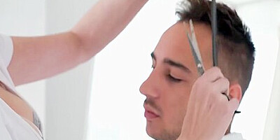 Haircut With A Happy Hairy Ending