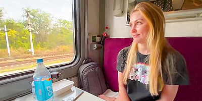 - Her Husband Is Now A Cuckold. Picked Up A Married Beauty And Fucked Her Right On The Train