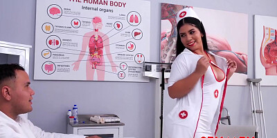 Elizabeth Marquez - Big Booty Nurse Wants The Job