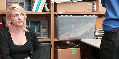 Cute Blonde Teen 18+ Fallon Love Fucked For Shoplifting A Store With Hadley Karter