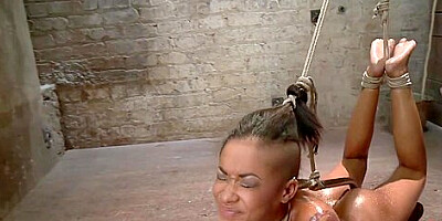Claire Adams And Skin Diamond In Tanned Slave Arousing