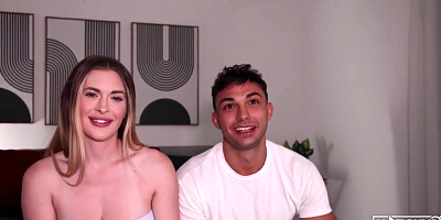 Goes The Distance With Big Titty Lindsay Lee!