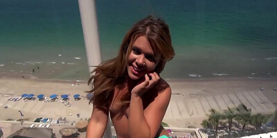 Stud films on camera encounters with GF during vacation