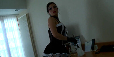 Stunning maid gets fucked by her employer